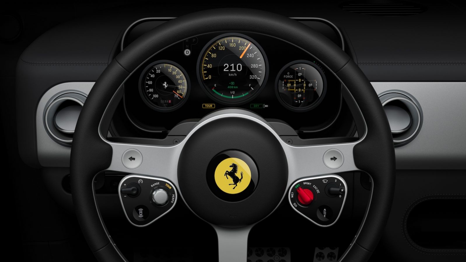 Ferrari Luce: Η νέα ηλεκτρική εποχή του Maranello έχει στοιχεία από την Apple