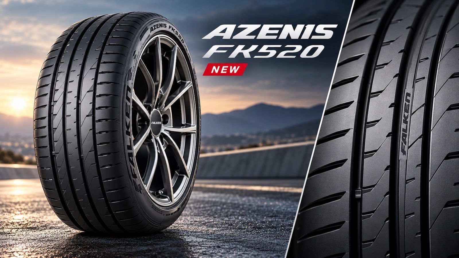 Επέκταση γκάμας Falken για τα μοντέλα AZENIS FK520 και e.ZIEX