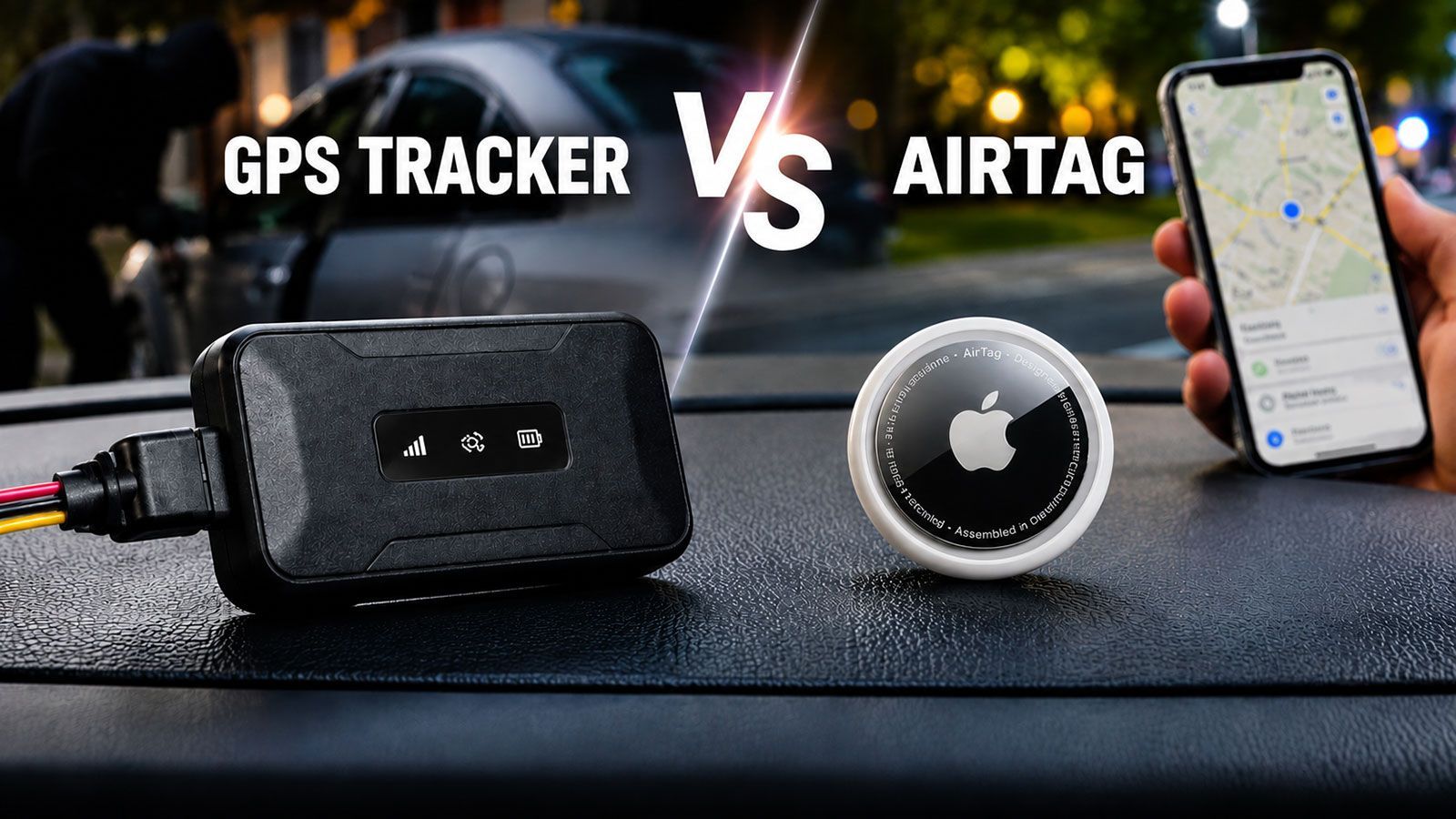 GPS tracker ή AirTag στο αυτοκίνητο; Ποιο να επιλέξω και γιατί;