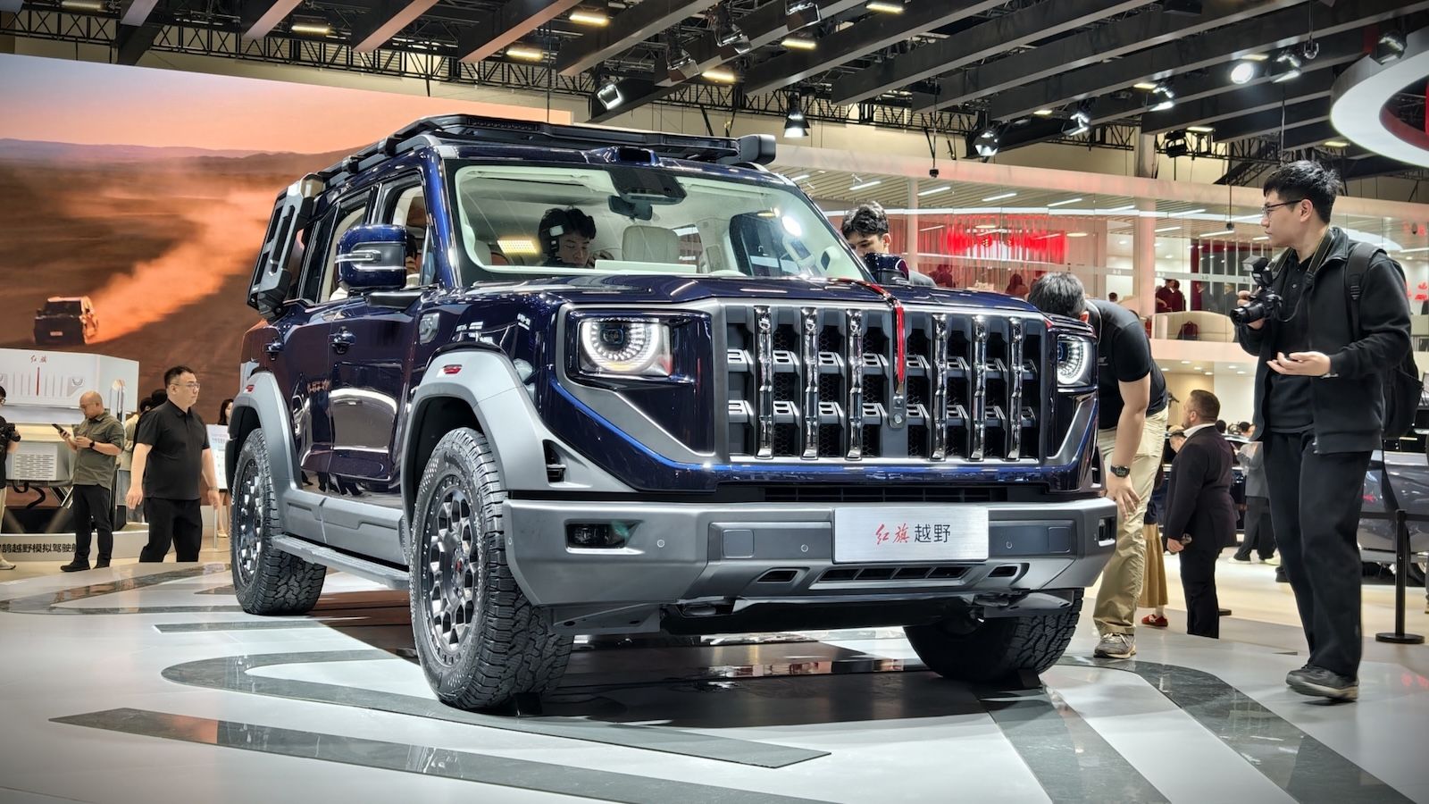 To μεγάλο off-road SUV είχε παρουσιαστεί στην έκθεση του Πεκίνου.
