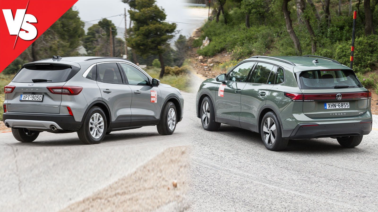 Ποιο SUV: Full υβριδικό Ford Kuga ή mild hybrid Volkswagen Tiguan;