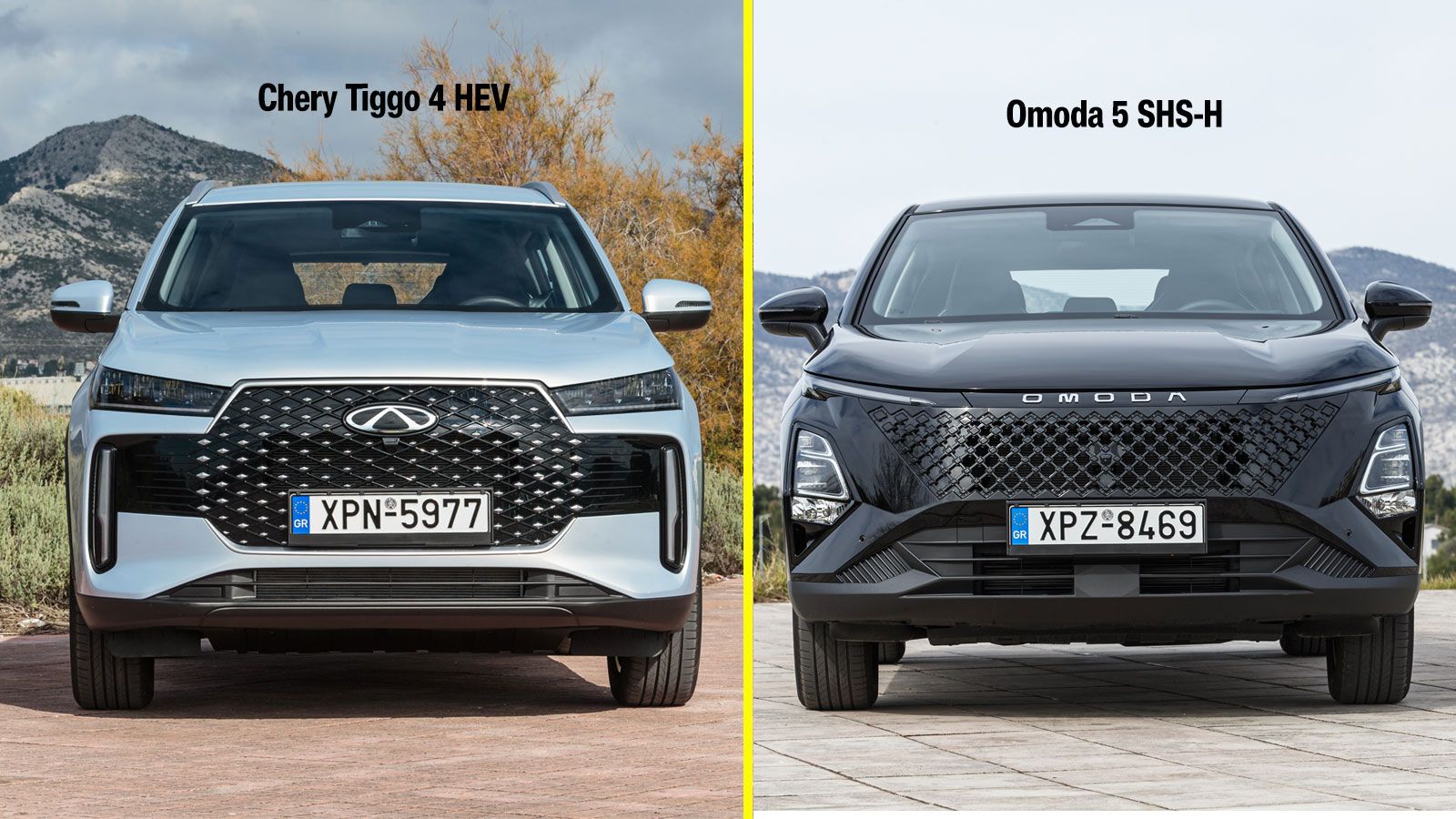 Υβριδικά οικογενειακά SUV των νέων μαρκών: Chery Tiggo 4 & Omoda 5