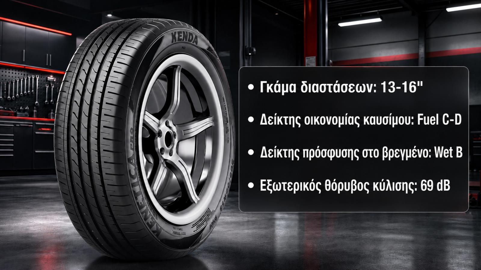 Τα χαρακτηριστικά του budget θερινού high performance ελαστικού Kenda Kenetica Pro KR210