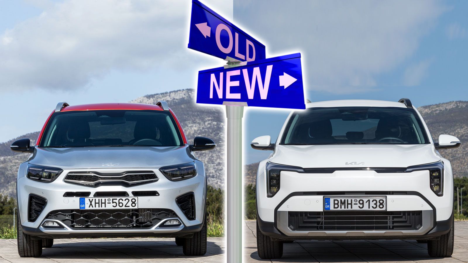 Οι κυριότερες σχεδιαστικές αλλαγές του Kia Stonic αφορούν στα νέα LED φωτιστικά σώματα που πλαισιώνουν τη λεπτότερη μάσκα, καθώς και τον ανασχεδιασμέν