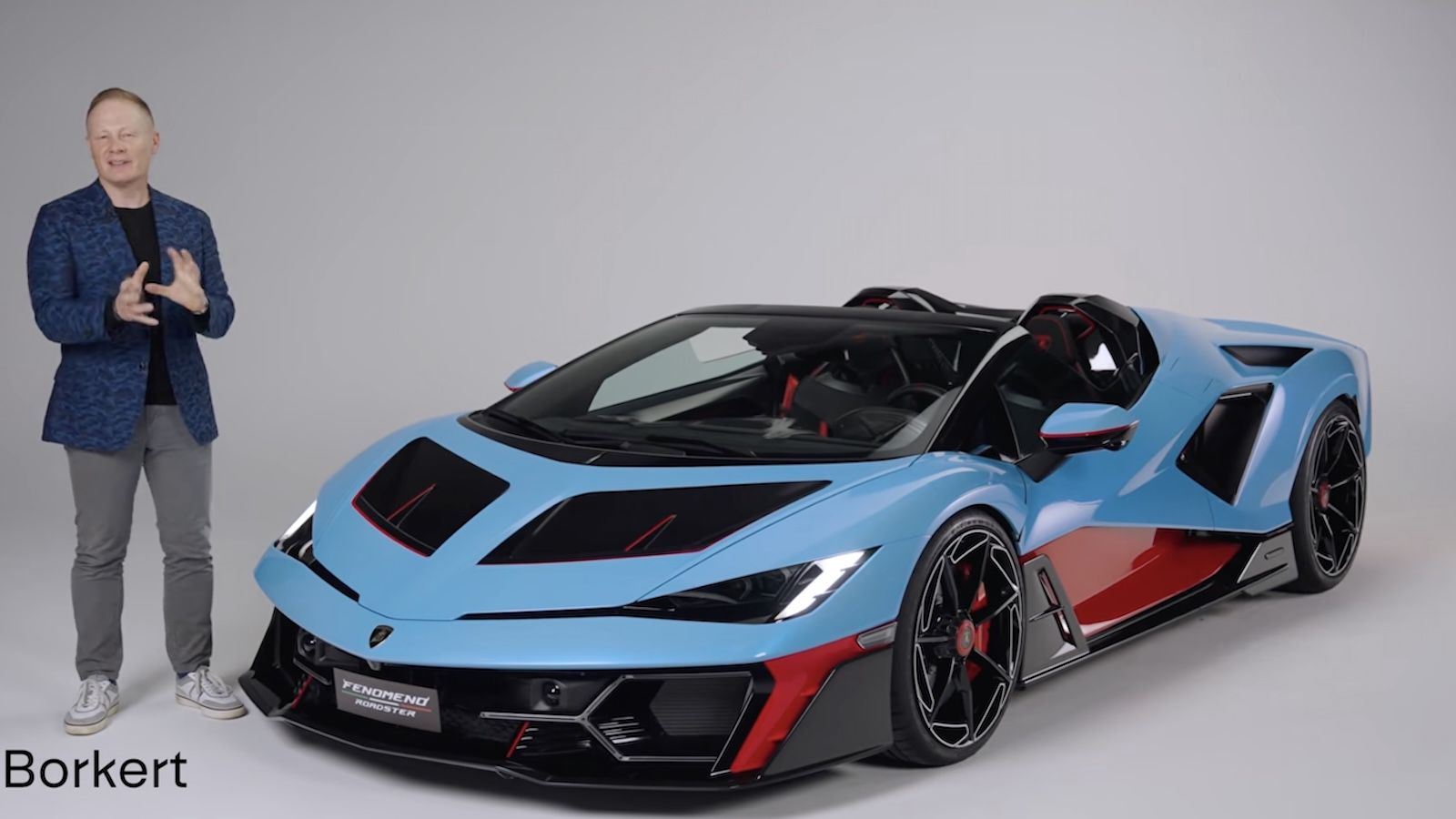 Lamborghini Fenomeno Roadster: Μια ματιά στο μέλλον με 1.065 ίππους