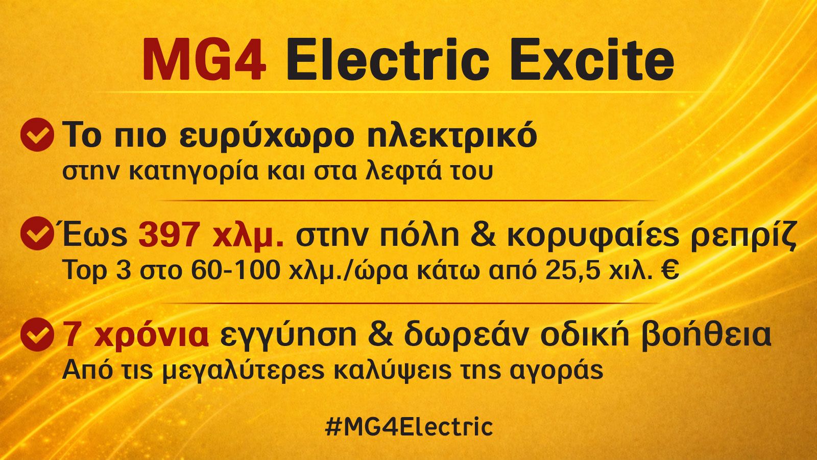 MG4 από 25.250 ευρώ: Πόσο καλό είναι το ηλεκτρικό hatchback με τα 170 άλογα;