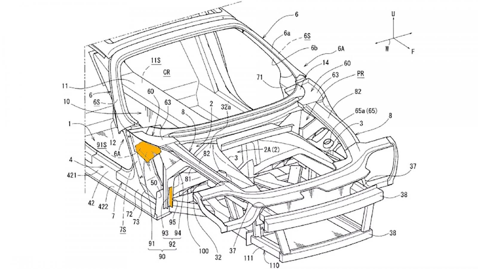 Πατέντα της Mazda δείχνει roadster με πόρτες που ανοίγουν προς τα πάνω