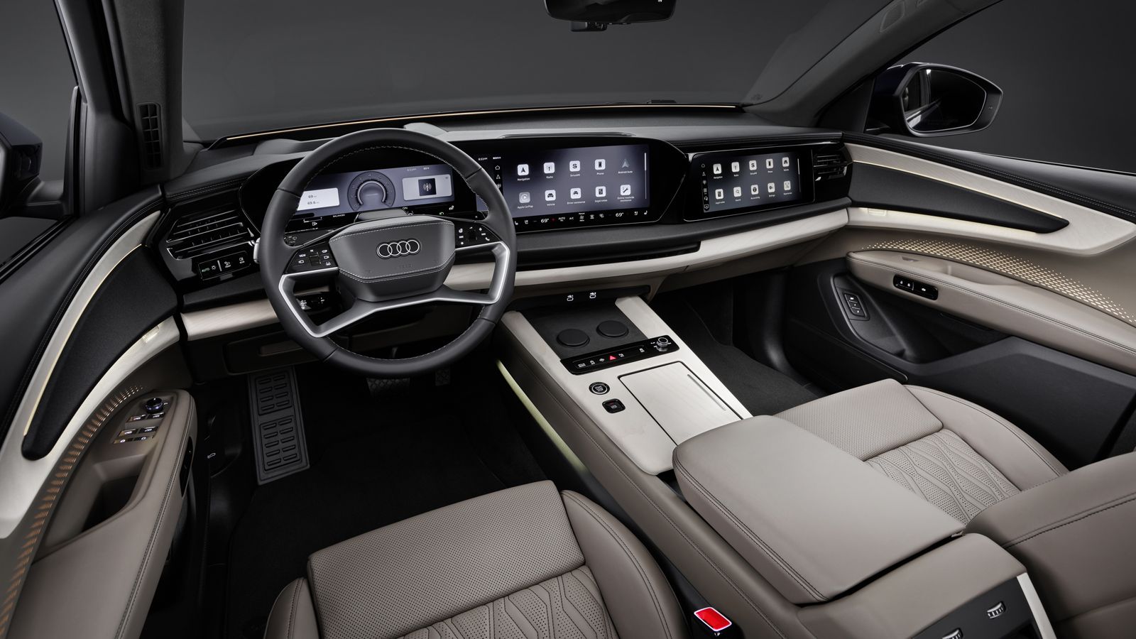 interior, cockpit from the driver s side