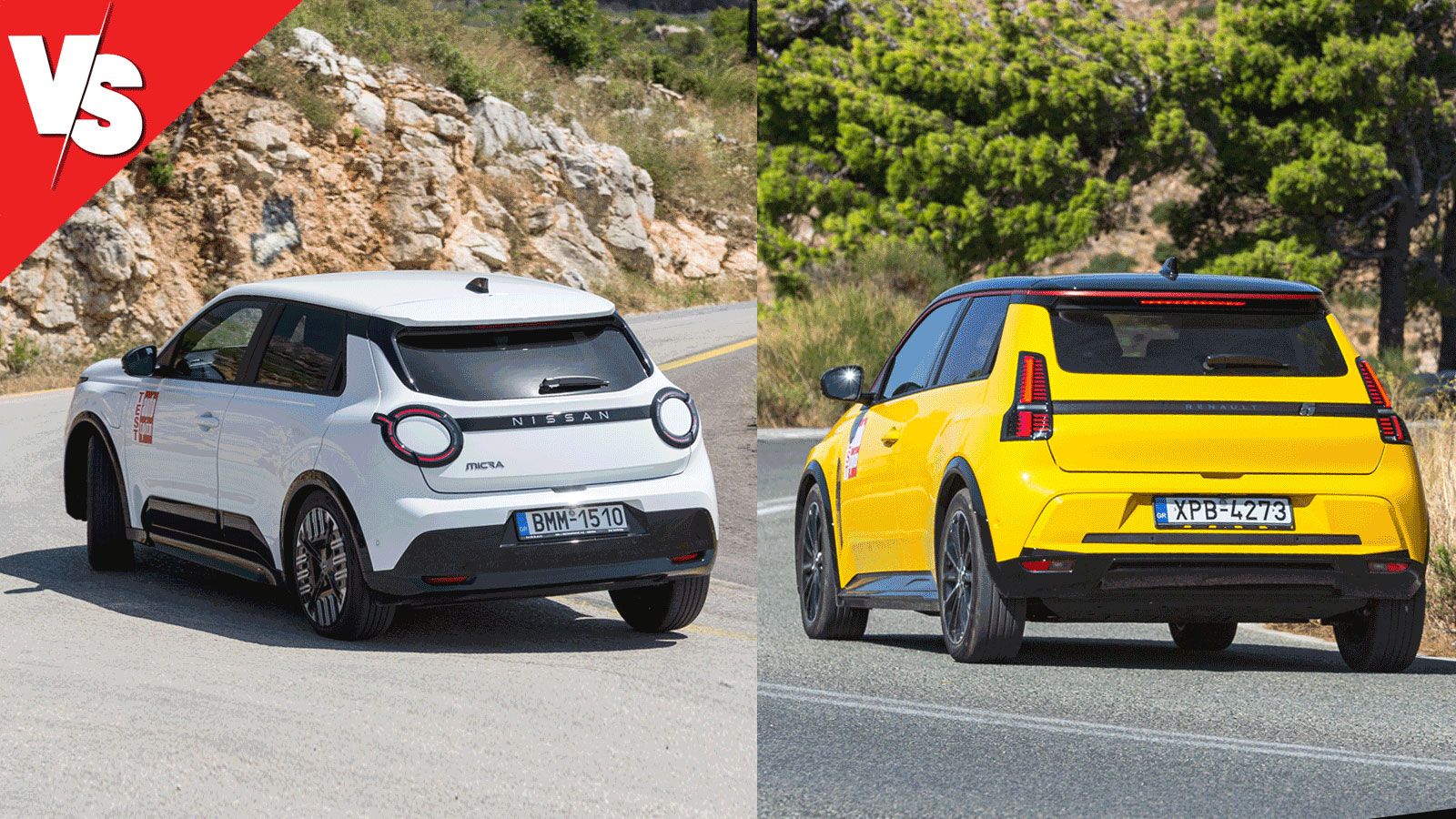 Nissan Micra vs Renault 5 - Ίδια αυτοκίνητα αλλά με 2.200 ευρώ διαφορά