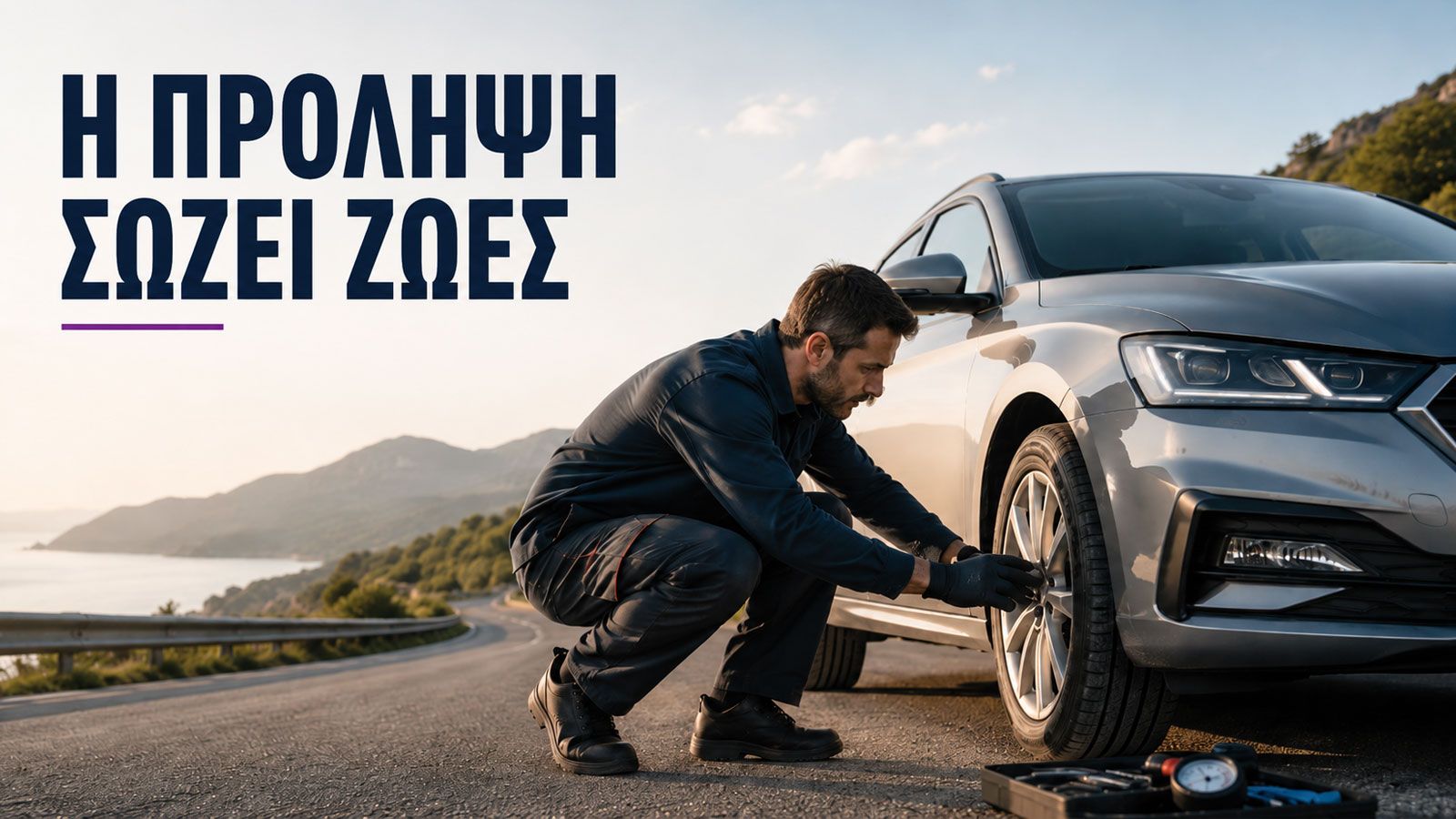Η πρόληψη για την αποφυγή ατυχημάτων φαίνεται στην απόφαση να μη χρησιμοποιήσεις κινητό, να μην οδηγήσεις κουρασμένος, να μη θεωρήσεις «υπερβολή» έναν