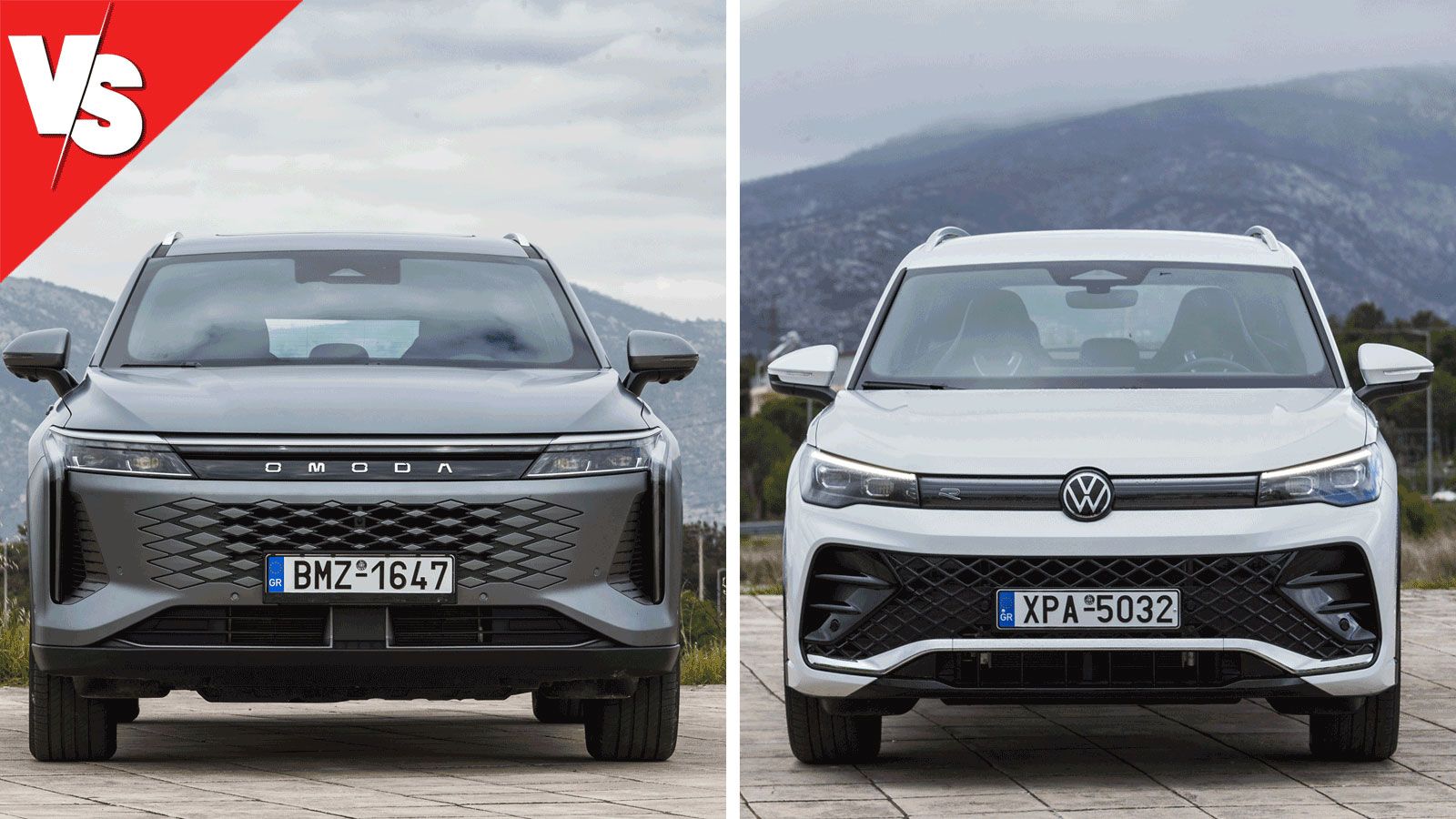 VW Tiguan vs Omoda 9: Μεγαλύτερο, πολυτελέστερο και ισχυρότερο το Omoda