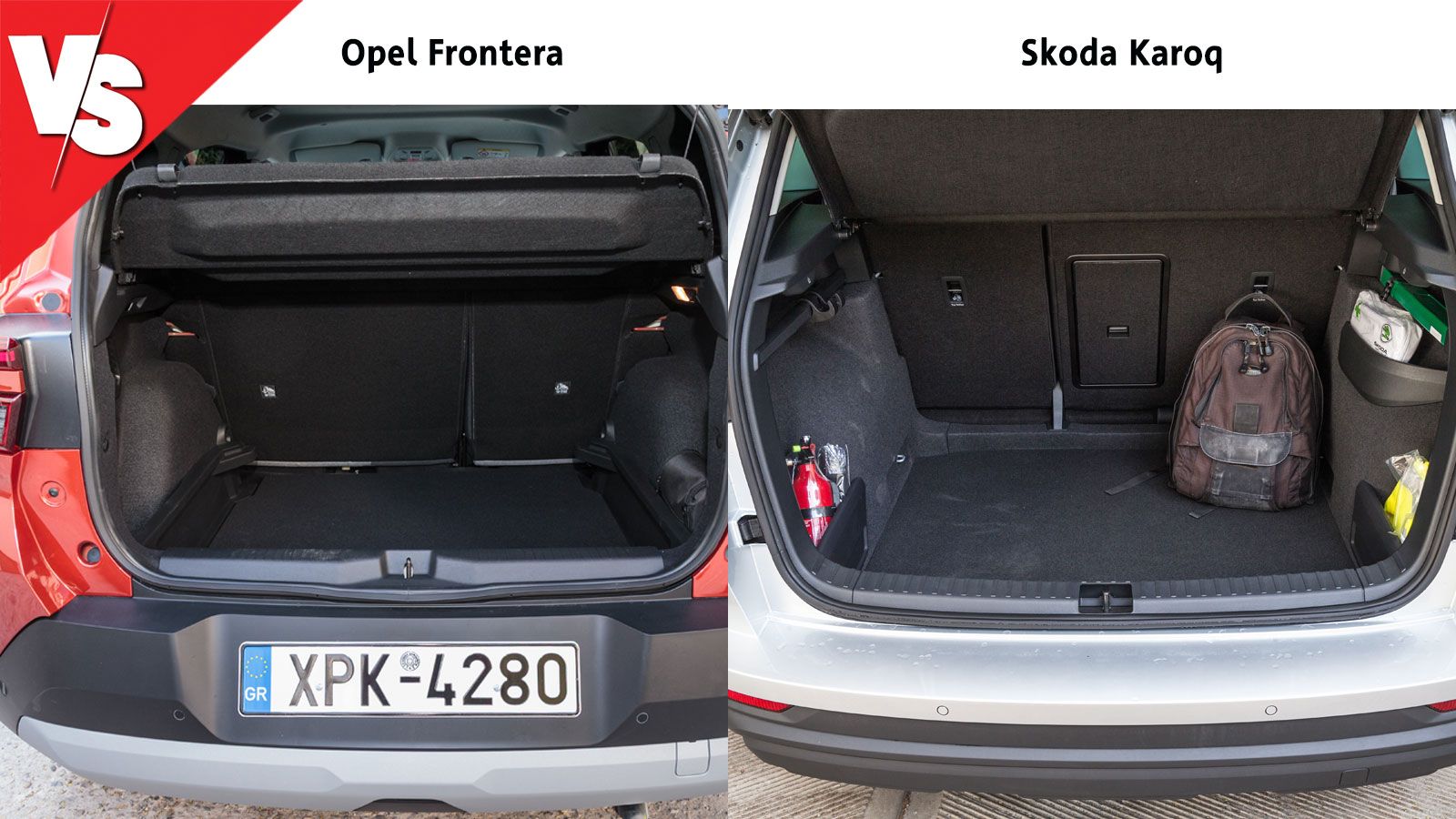 Συγκριτικό test: Opel Frontera vs Skoda Karoq | autotriti.gr 