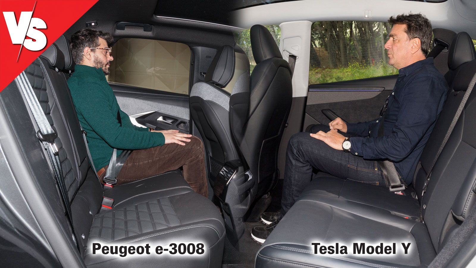 Με πλάτος καθίσματος 1,43 μ., το Peugeot e-3008 προσφέρει το μεγαλύτερο πίσω κάθισμα στην κατηγορία του και μπορεί να φιλοξενήσει 5 επιβάτες, με το Te