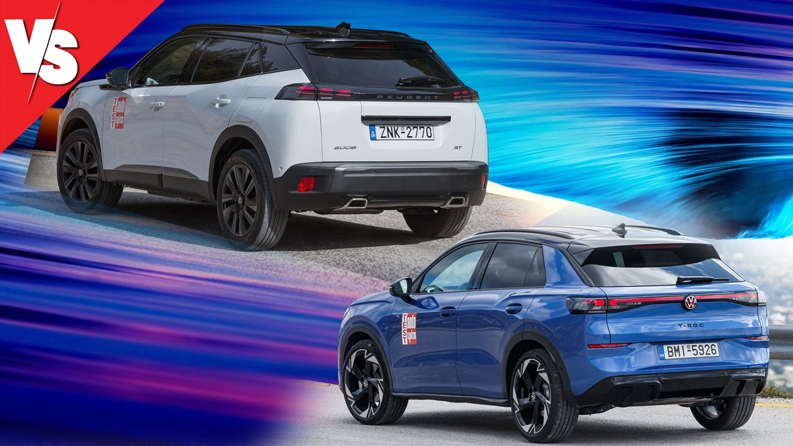 Ποιο hybrid SUV: Volkswagen T-Roc ή τo 5.000 ευρώ φθηνότερο Peugeot 2008;