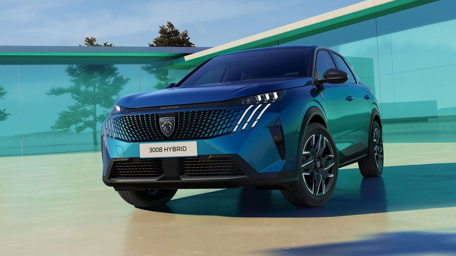 Εμπρός φωτογραφία του Peugeot 3008
