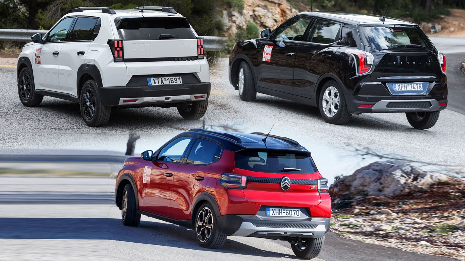 Στα 18.000 ευρώ: Πού ξεχωρίζουν Citroen C3, Grande Panda & KGM Tivoli;