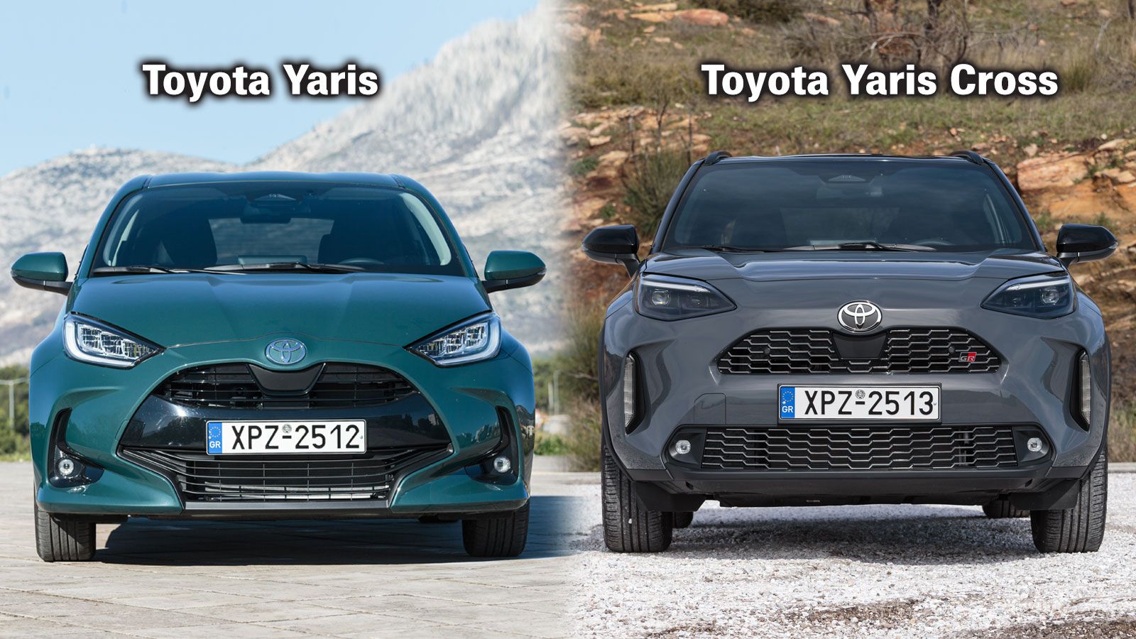 Ένα όνομα, δύο διαφορετικά μοντέλα. Το Yaris και το SUV αδελφάκι του Yaris Cross μοιάζουν σε πολλά και ξεχωρίζουν ανάμεσα στα μοντέλα της κατηγορίας τ