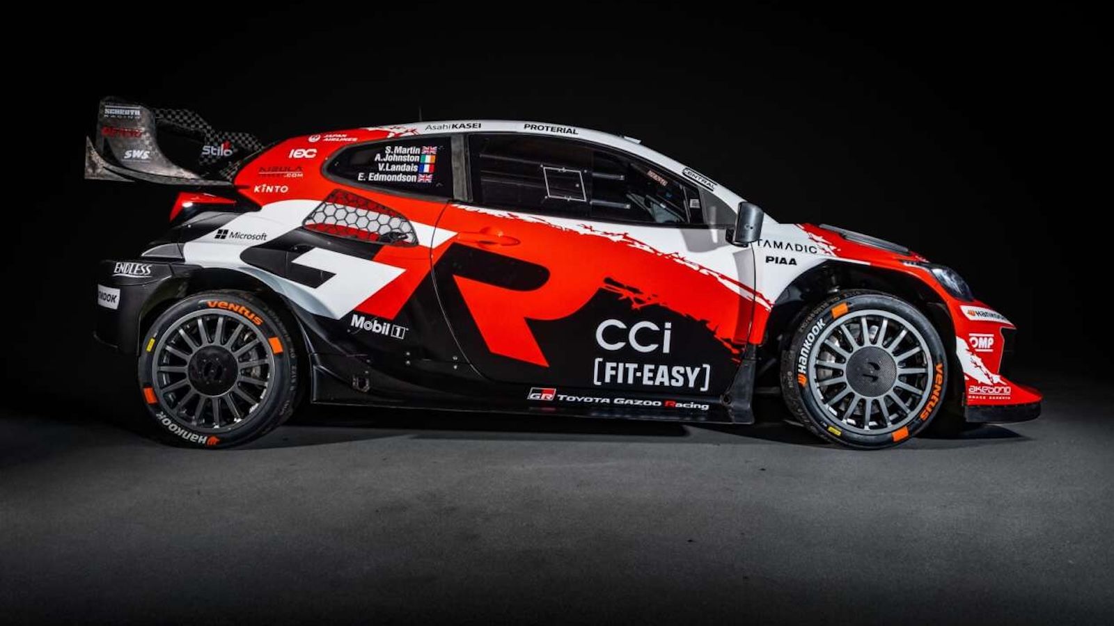 WRC 2026: Το νέο Toyota GR Yaris Rally1 αποκαλύπτεται με εντυπωσιακή κόκκινη εμφάνιση
