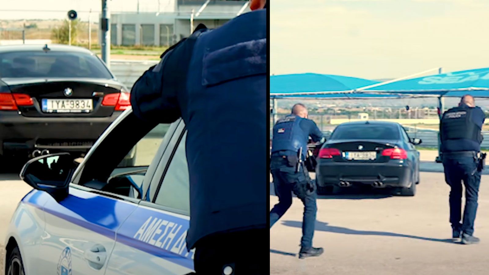 Περιπολικά CUPRA Leon VZ της Αμεσης Δράσης καταδιώκουν BMW M3 - Για ποιο λόγο;