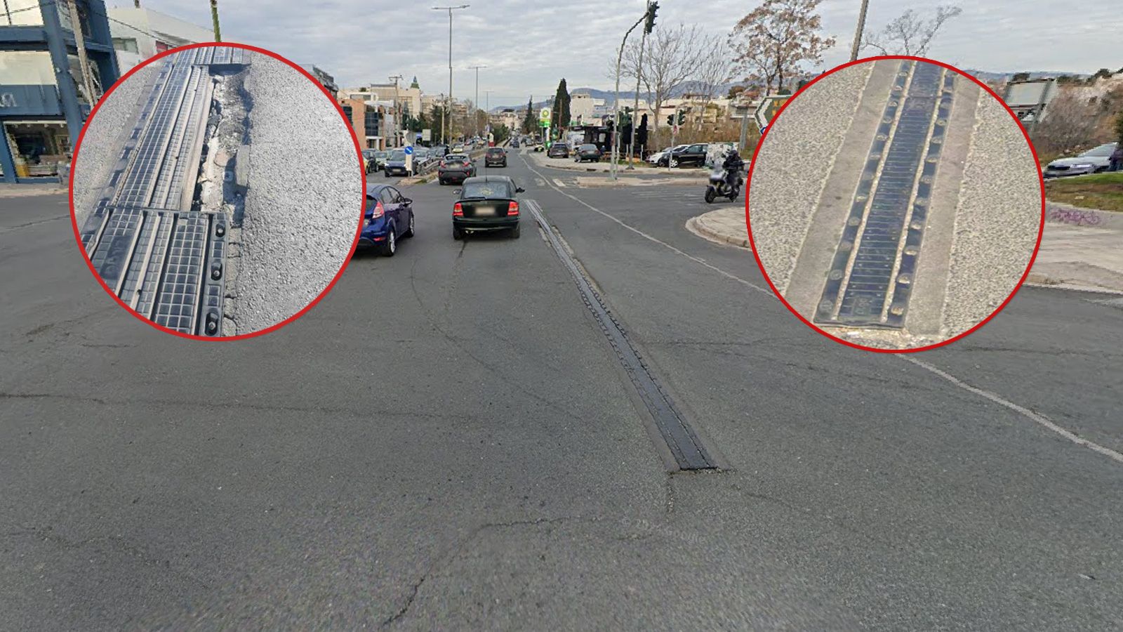 Πού χρησιμεύουν αυτές οι οριζόντιες λακούβες στις γέφυρες;