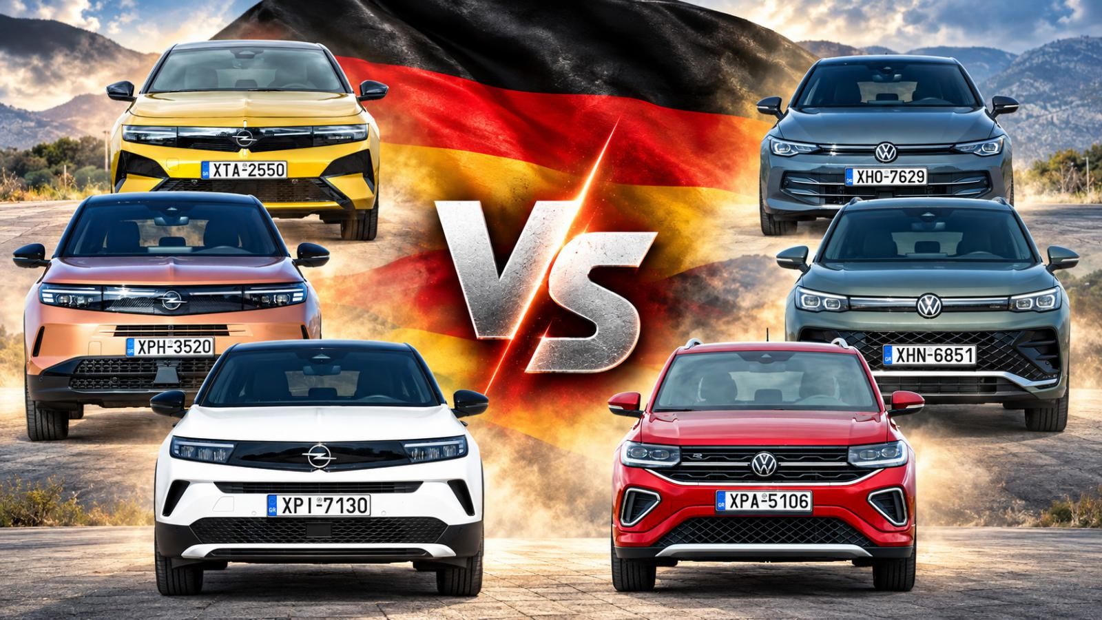 Opel ή Volkswagen; Ποια γερμανική μάρκα δίνει περισσότερα σήμερα;