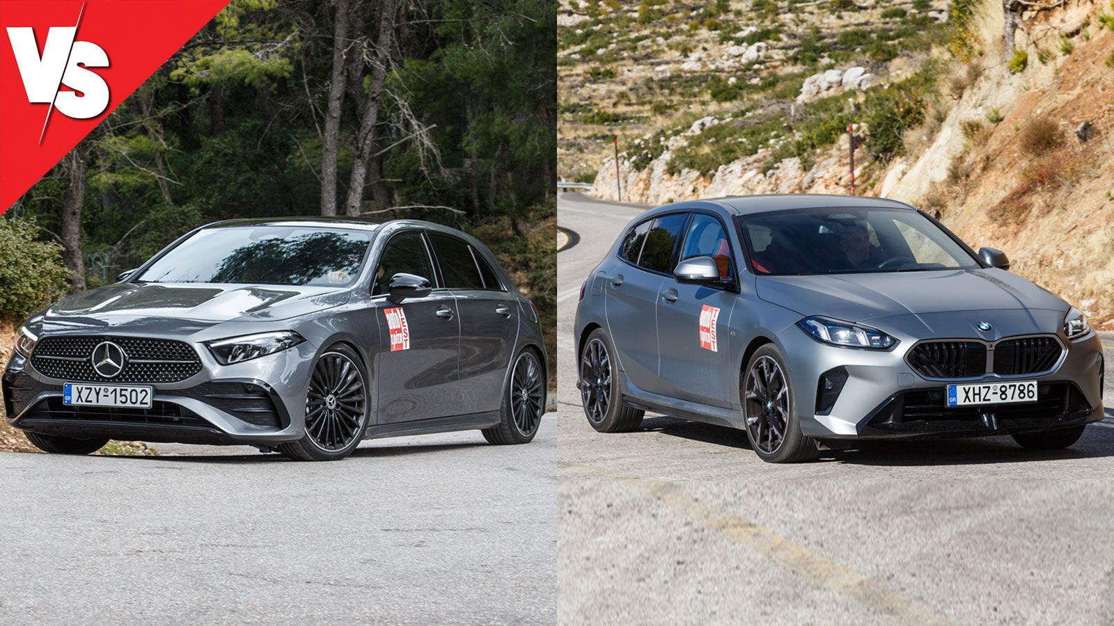 Premium hatchback με 170 PS στα 34-35 χιλ.: BMW 120 και Mercedes A 200