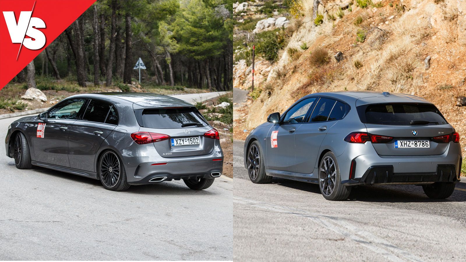 Premium hatchback με 170 PS στα 34-35 χιλ.: BMW 120 και Mercedes A 200