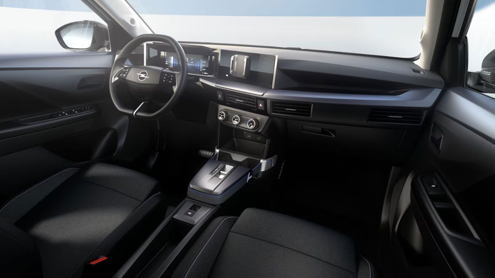 Στην εισαγωγική έκδοση Edition του Opel Frontera θα δούμε το Smartphone Station όπου τοποθετείς το κινητό σου τηλέφωνο και μέσω σύνδεσης με Bluetooth 