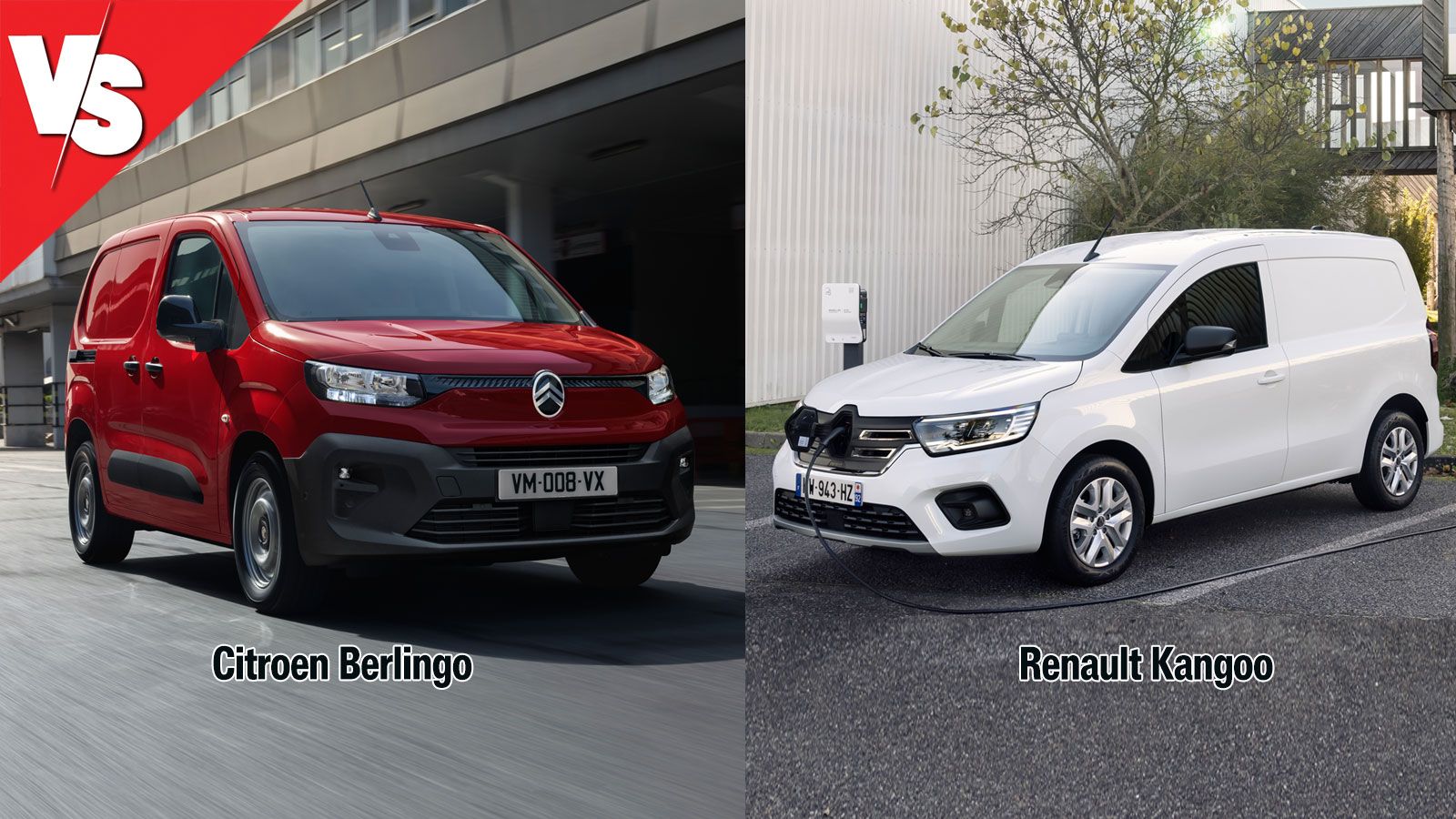 Citroen Berlingo & Renault Kangoo: Μίξη εικόνων εξωτερικό εμπρός μέρος αμαξώματος