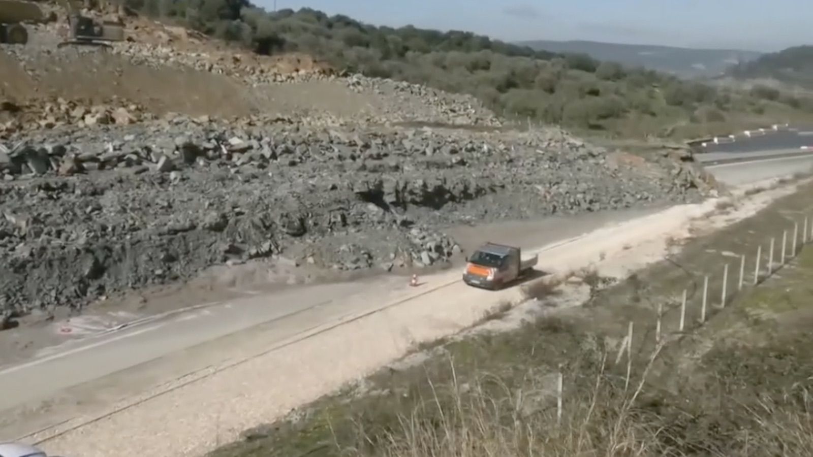 Εργασίες αποκατάστασης στην Ιονία Οδό