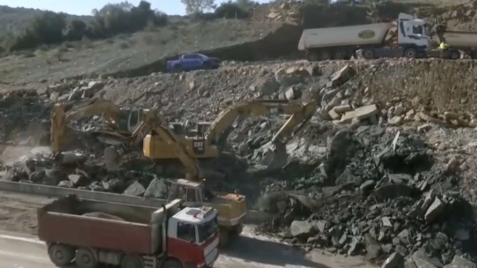 Εργασίες αποκατάστασης στην Ιονία Οδό