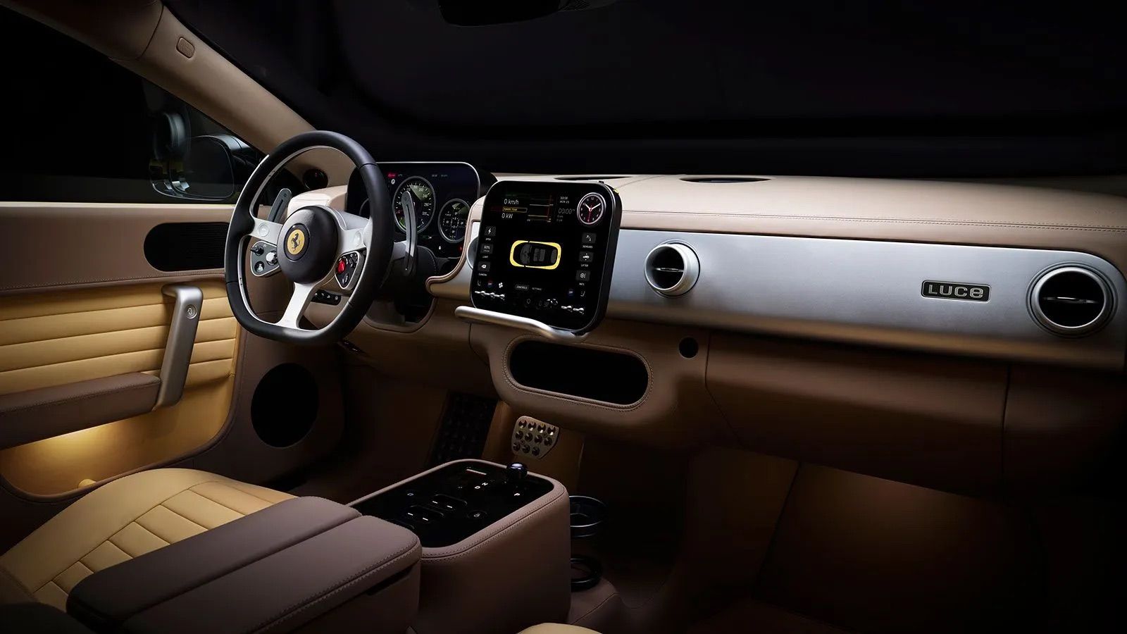 Νέα Ferrari Luce: Η πρώτη ηλεκτρική Ferrari - Τετράθυρη με 1.050 ίππους