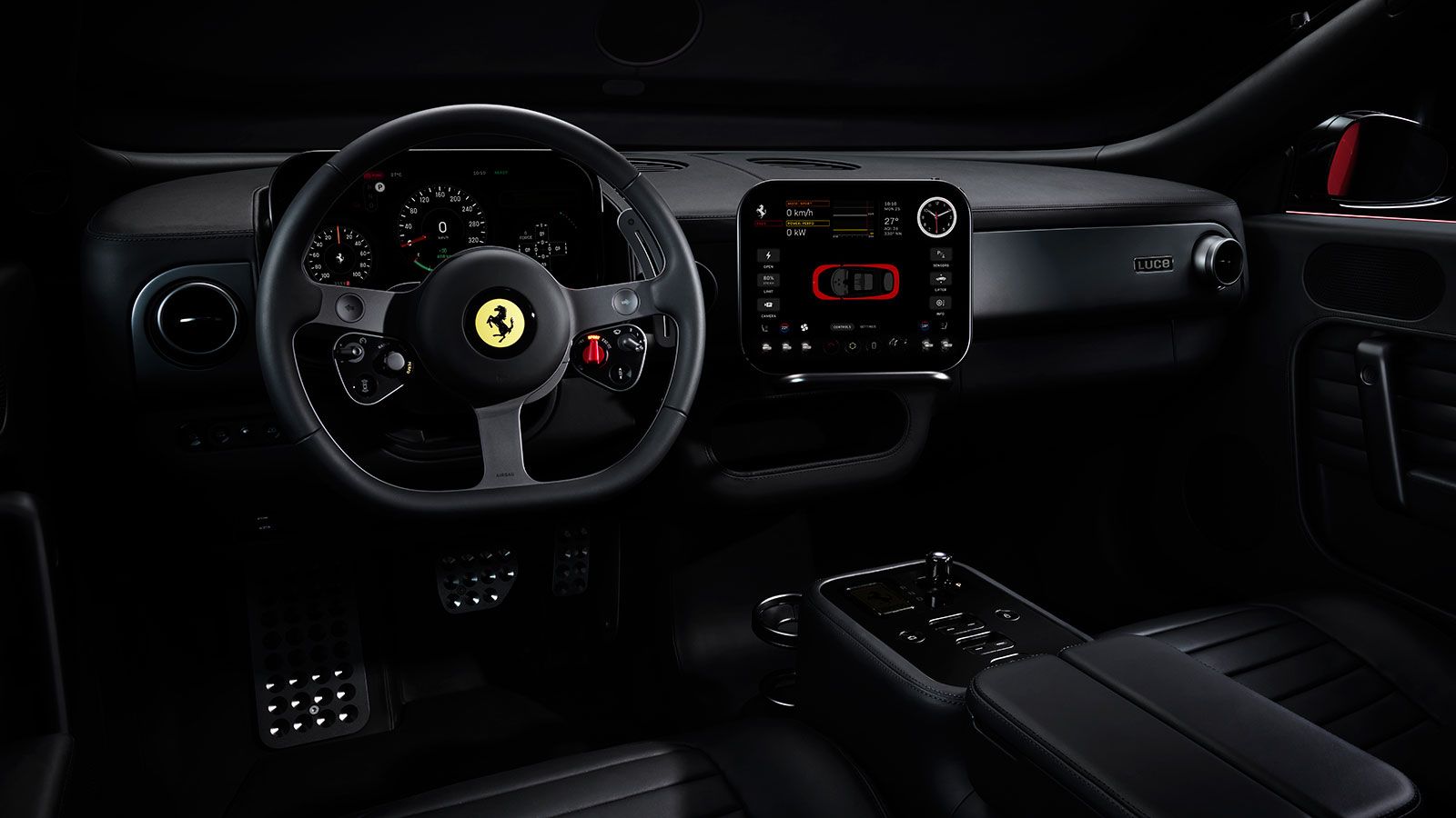 Νέα Ferrari Luce: Η πρώτη ηλεκτρική Ferrari - Τετράθυρη με 1.050 ίππους