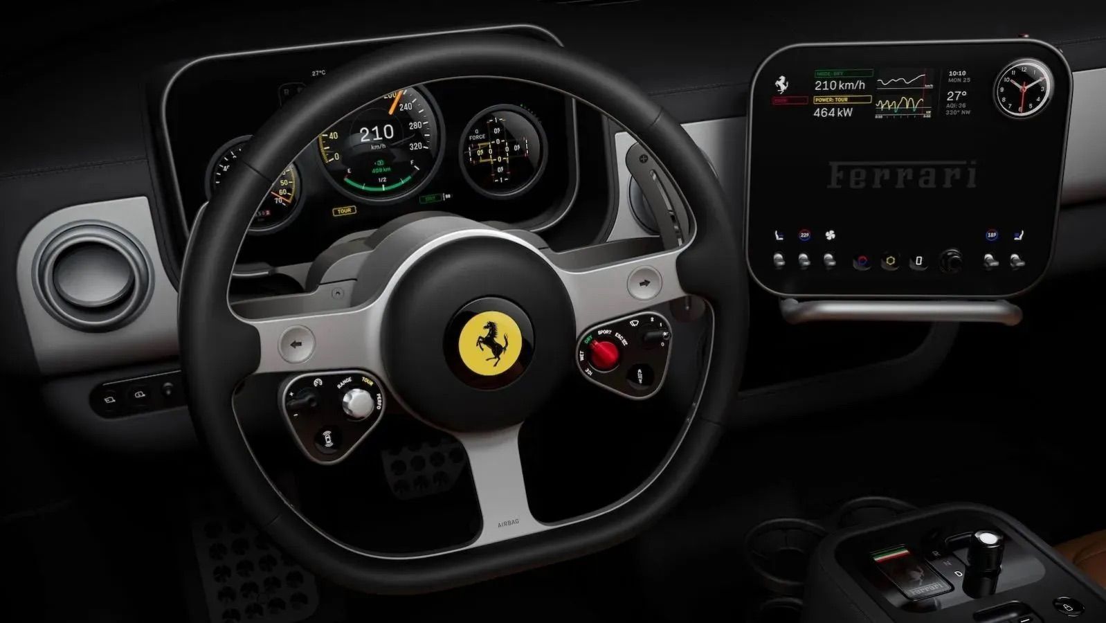 Ferrari Luce: Έχει μπαταρία που βγαίνει και αλλάζει σαν τα παλιά Nokia