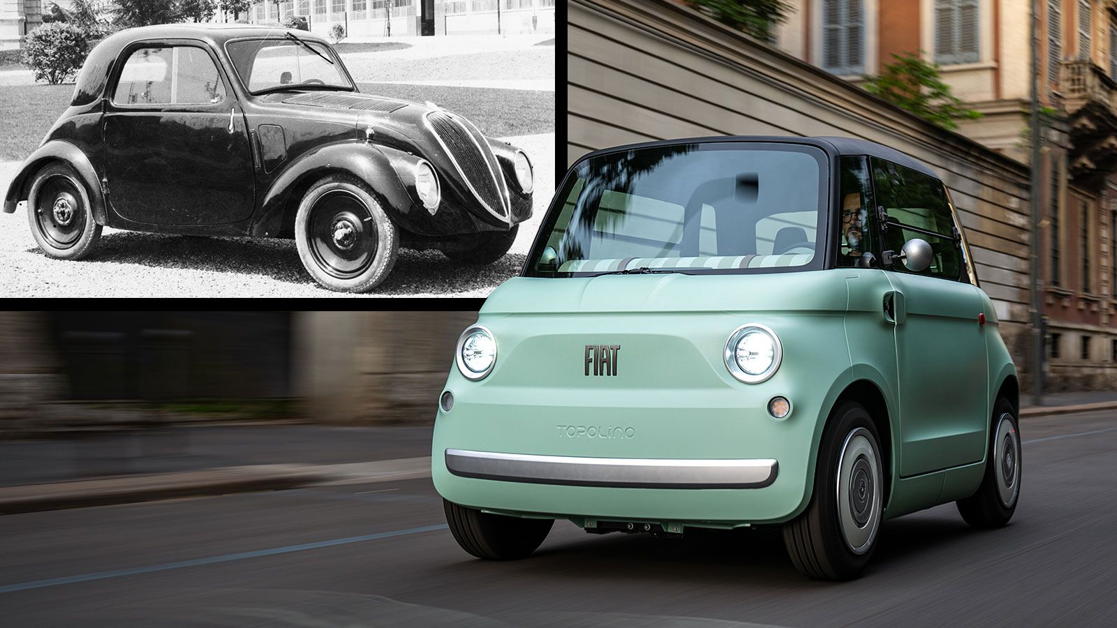 Fiat Topolino vs old | autotriti.gr