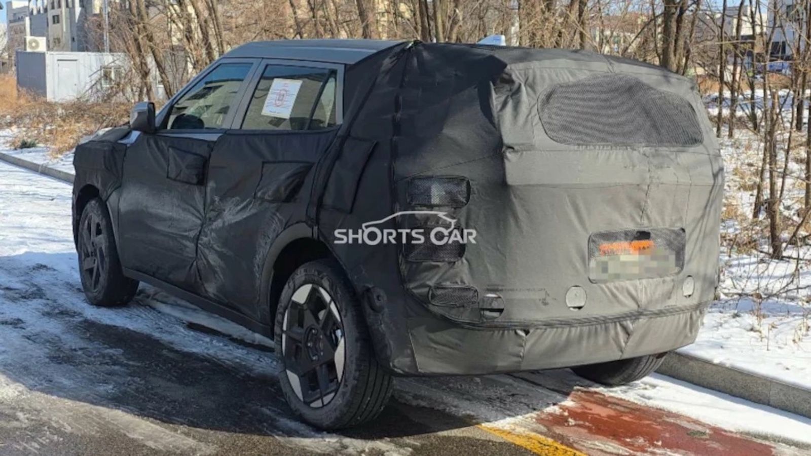 Hyundai Kona test mule