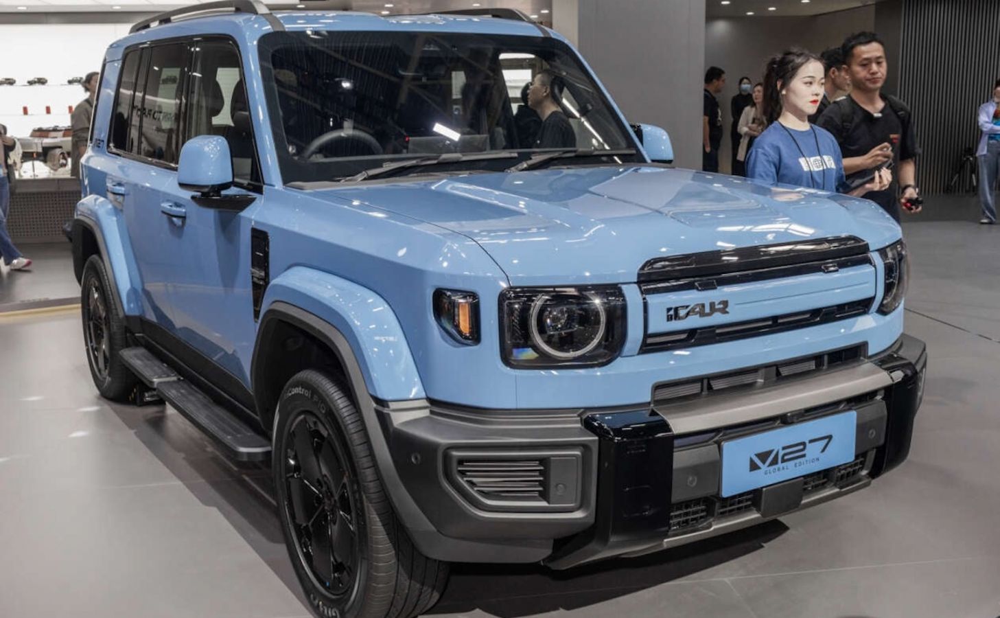iCaur V27: REEV SUV με 455 ίππους κάνει παγκόσμιο ντεμπούτο στο Πεκίνο