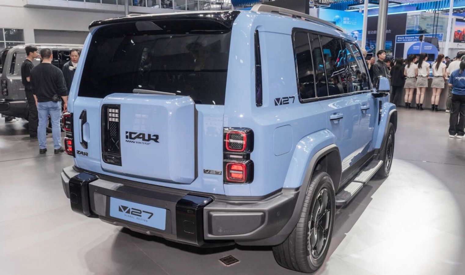 iCaur V27: REEV SUV με 455 ίππους κάνει παγκόσμιο ντεμπούτο στο Πεκίνο