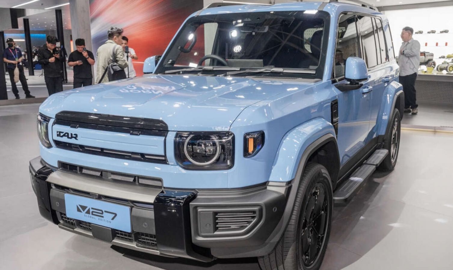 iCaur V27: REEV SUV με 455 ίππους κάνει παγκόσμιο ντεμπούτο στο Πεκίνο