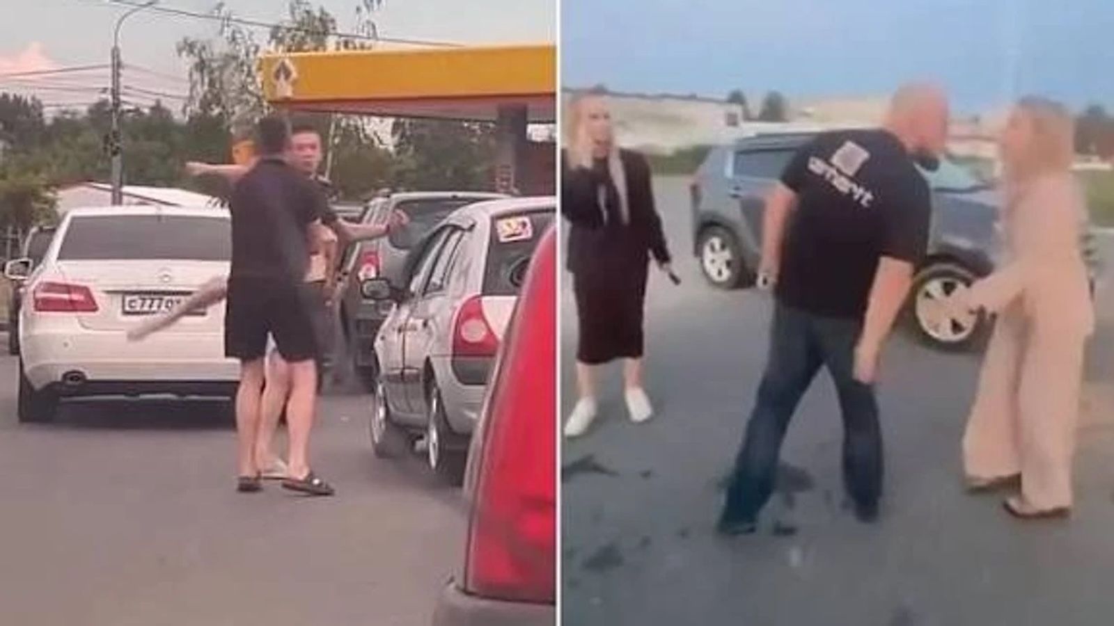Πόλεμος νεύρων στη Ρωσία: Ξύλο και ουρές στα βενζινάδικα