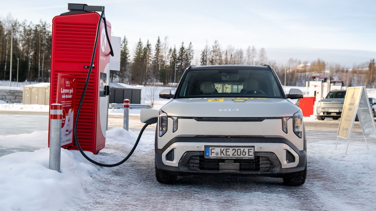 Tο Kia EV2 με 310 χλμ. στους -31 βαθμούς στο Χειμερινό τεστ El Prix στην Νορβηγία