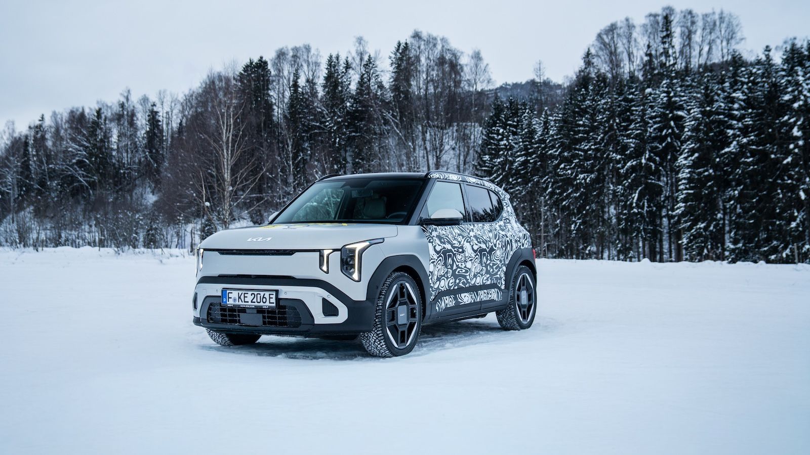 Tο Kia EV2 με 310 χλμ. στους -31 βαθμούς στο Χειμερινό τεστ El Prix στην Νορβηγία