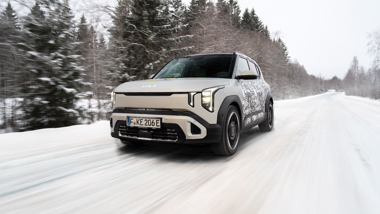 Tο Kia EV2 με 310 χλμ. στους -31 βαθμούς στο Χειμερινό τεστ El Prix στην Νορβηγία
