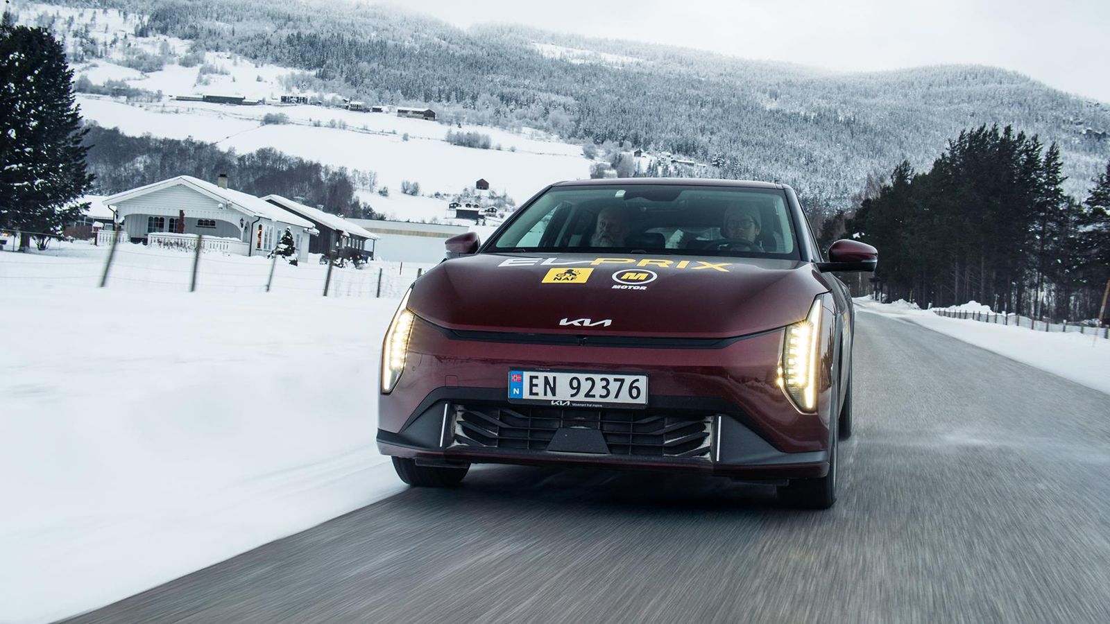 Το Kia EV4 αντέχει το ψύχος: Έκανε 390 χλμ. στους -30 βαθμούς Κελσίου 