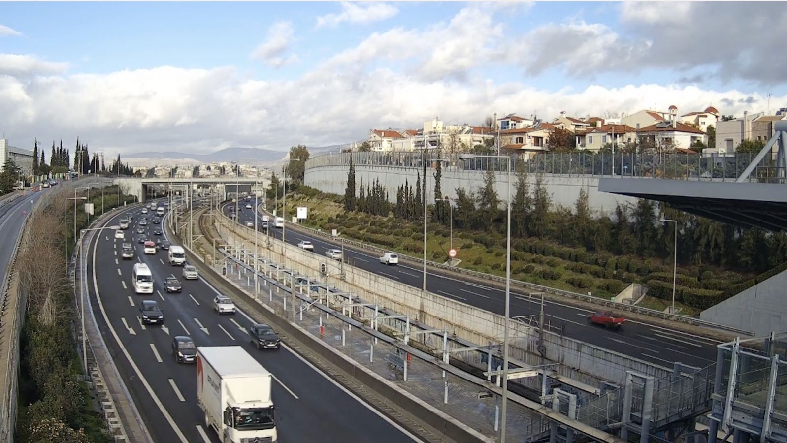 Χάος στους δρόμους της Αθήνας: «Φραγμένος» ο Κηφισός και η Λ. Αθηνών 