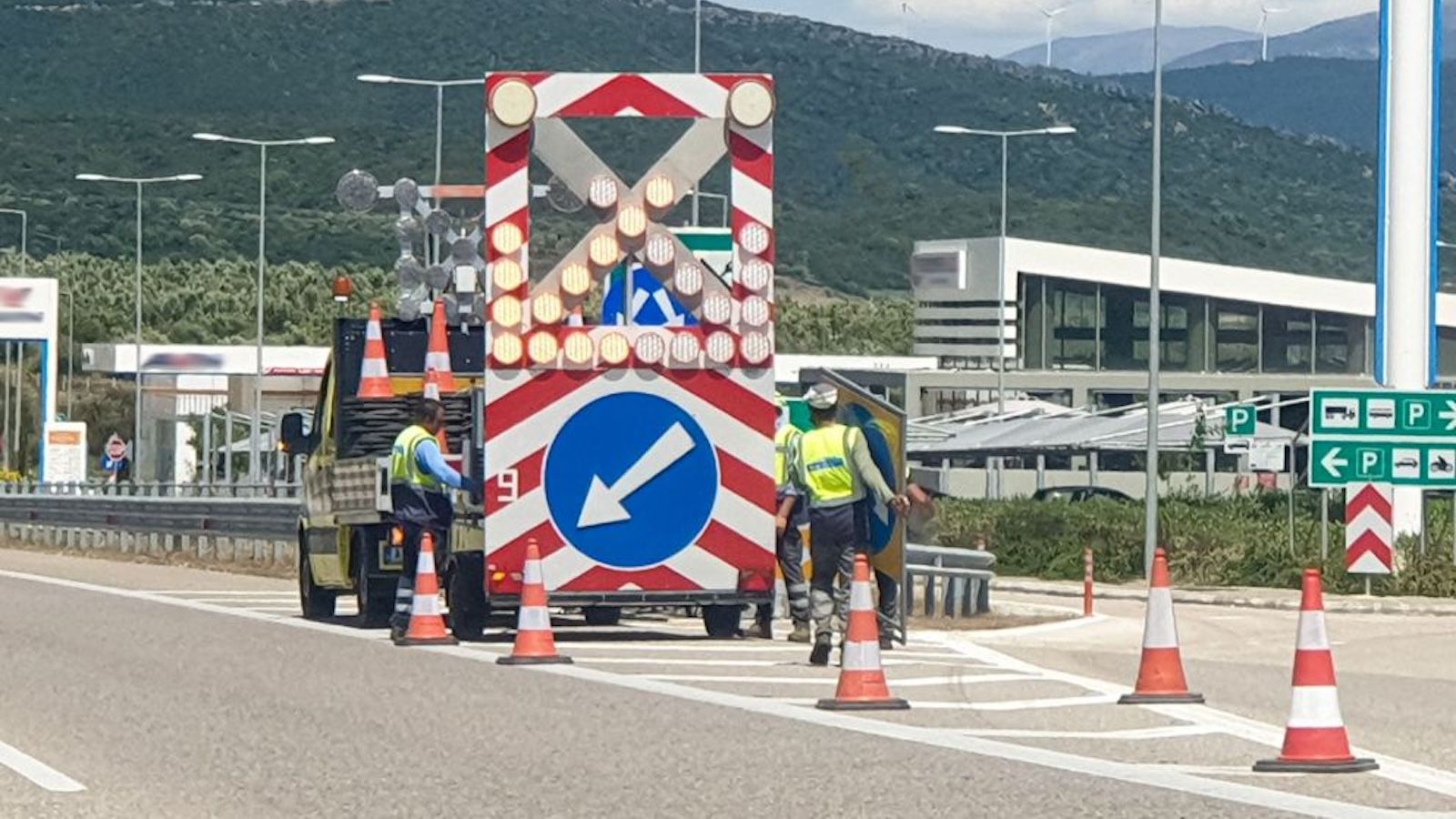 Αθηνών - Λαμίας: Τρίμηνες κυκλοφοριακές ρυθμίσεις στον Ωρωπό από 29 Ιουνίου