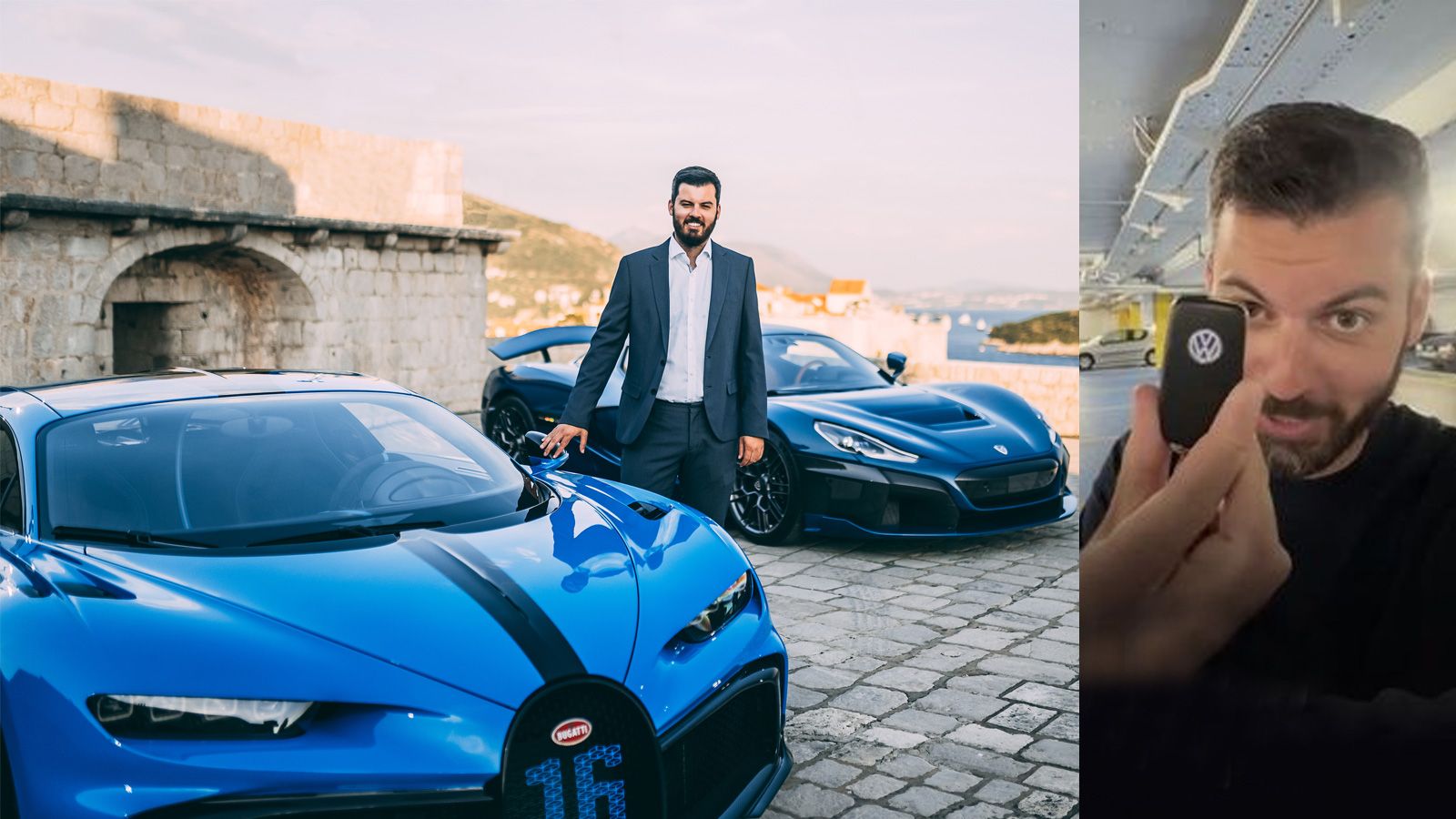 Το «αφεντικό» της Bugatti κυκλοφορεί με… VW 20ετίας!
