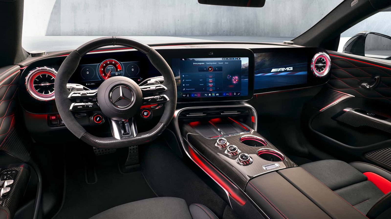 Η νέα Mercedes-AMG GT 4-Door Coupe έχει καμπίνα... άλλου επιπέδου! 