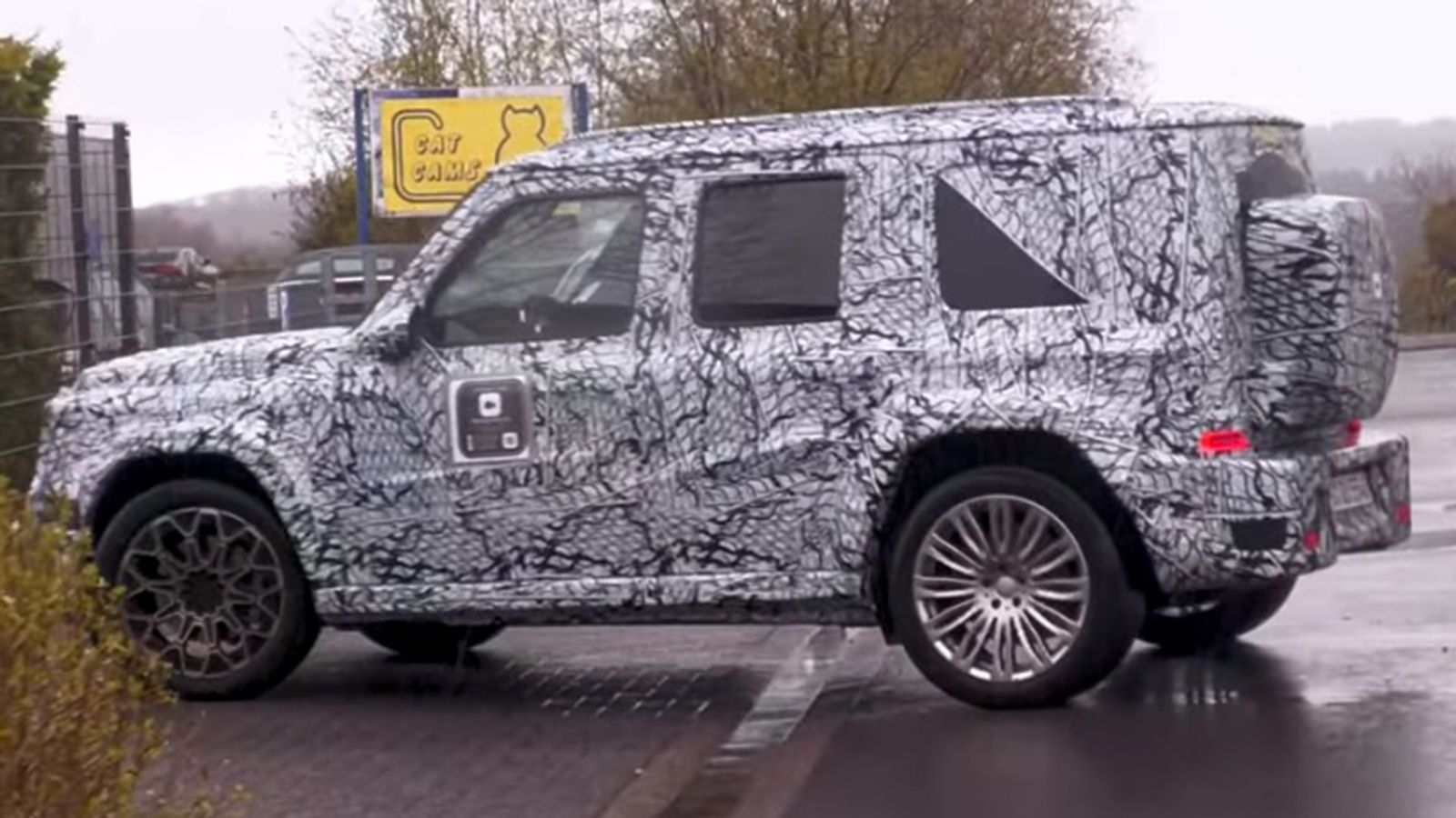 Η μικρή Mercedes G-Class εντοπίστηκε στο δρόμο 