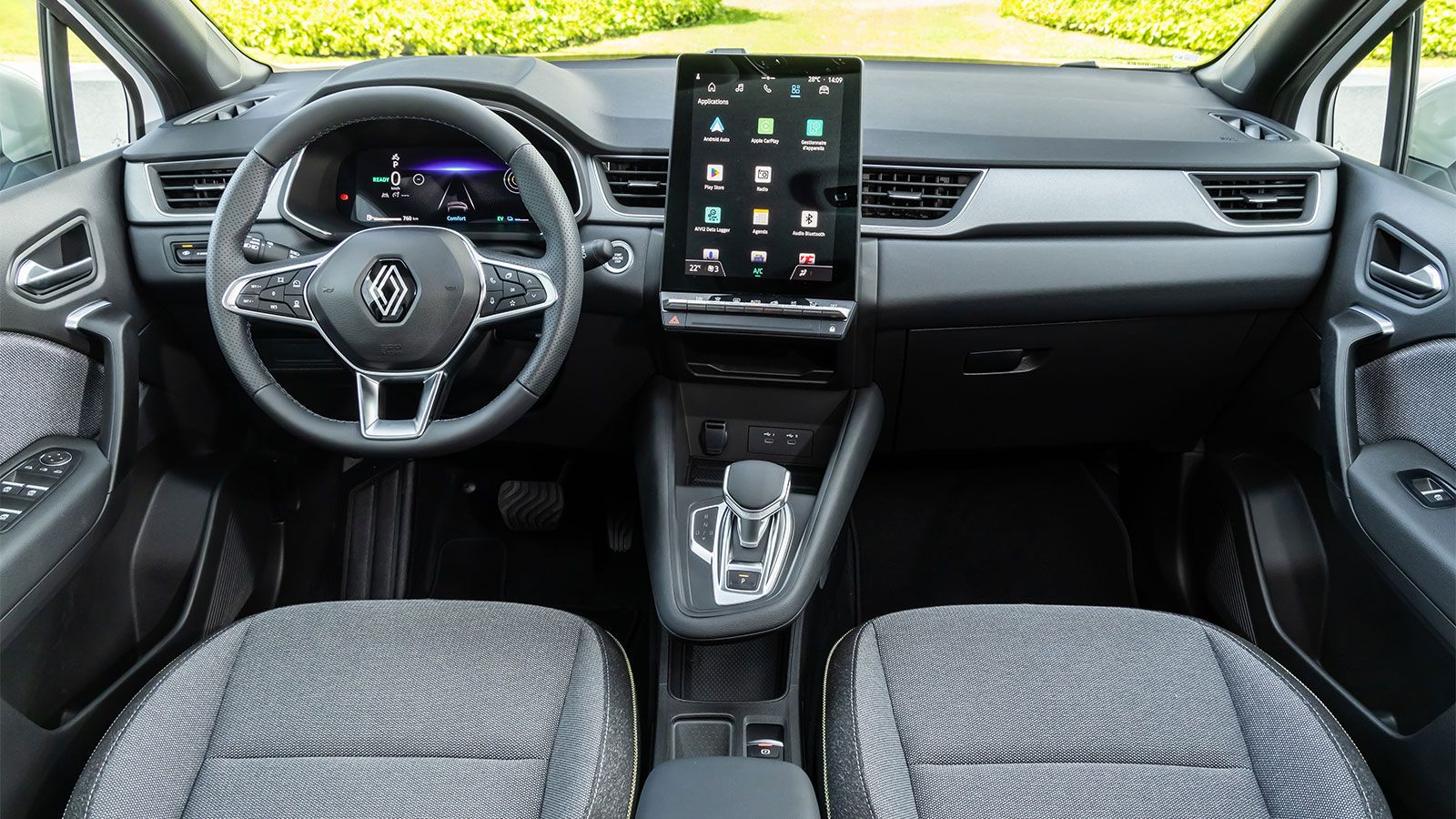 Το εσωτερικό του Renault Captur (2026).